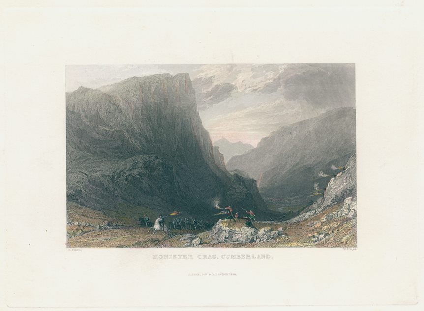 Cumberland, Honister Crag, 1835