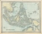 East Indies map, 1843