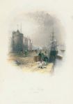 Ireland, Waterford Quay, 1837