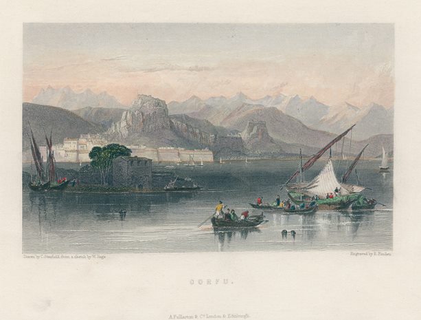 Greece, Corfu, 1856