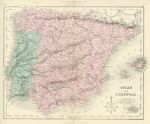 Spain & Portugal, 1868