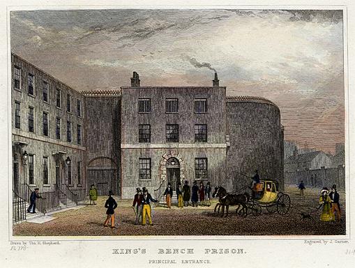 London, King's Bench Prison, 1828