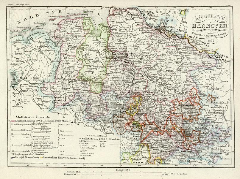 Germany, Hannover, 1852