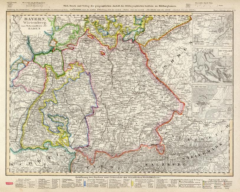 Germany, Bayern (Bavaria), 1852