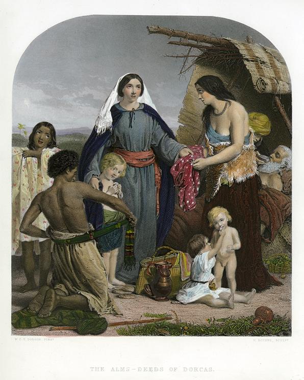 Alms Deeds of Dorcas, Royal Gallery of Art, 1851