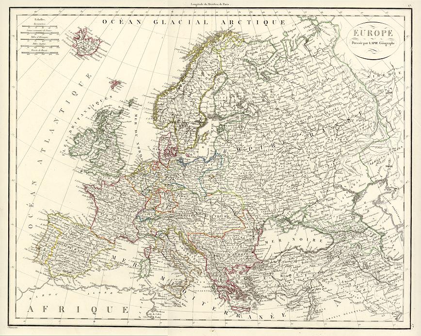 Europe, published about 1818