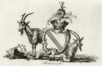 Heraldry, Portsmouth, 1790