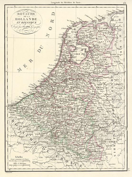 Netherlands & Belgium, 1818