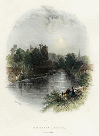 Ireland, Kilkenny Castle, 1841