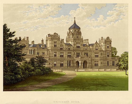 Gloucestershire, Westonbirt House, 1880