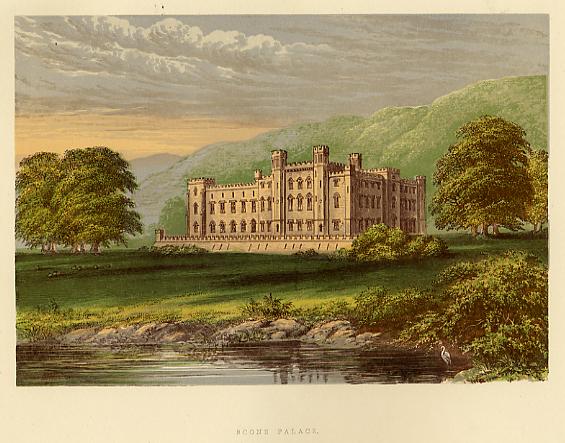 Scotland, Scone Palace, 1880