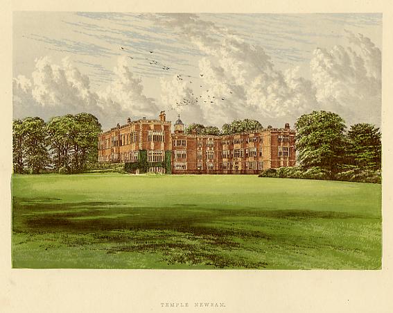 Yorkshire, Temple Newsam, 1880