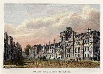 Oxford, Balliol College, 1837