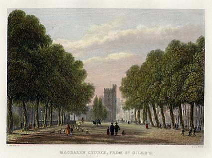 Oxford, Magdalen Church, 1837