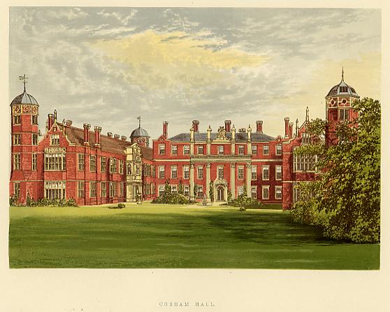 Kent, Cobham Hall, 1880