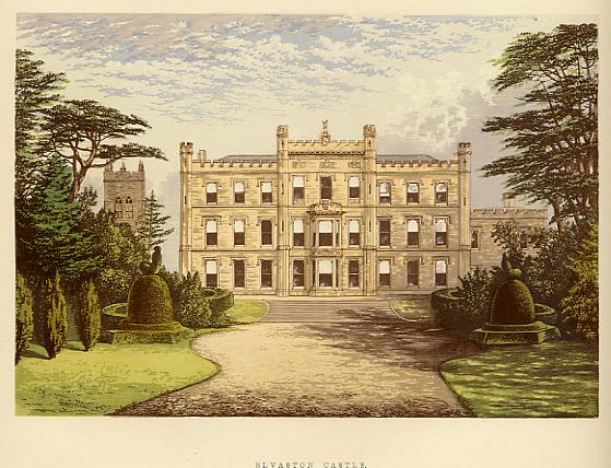 Derbyshire, Elvaston Castle, 1880