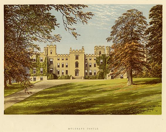 Yorkshire, Mulgrave Castle, 1880