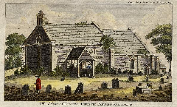 Herefordshire, Kilpeck Church, 1789