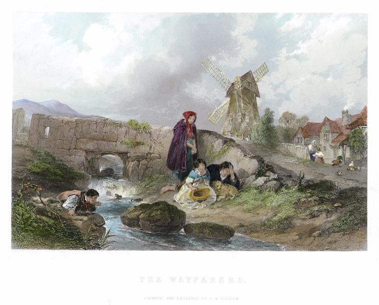 The Wayfarers, by Topham, 1846