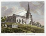 Northampton, St Sepulchres Church, 1811