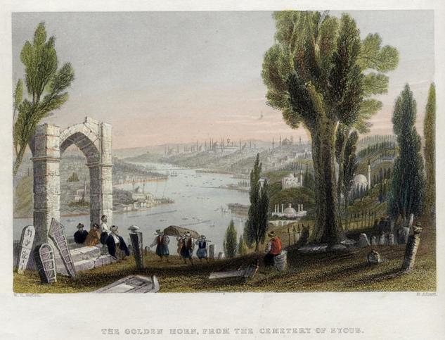 Turkey, Istanbul, The Golden Horn, 1840