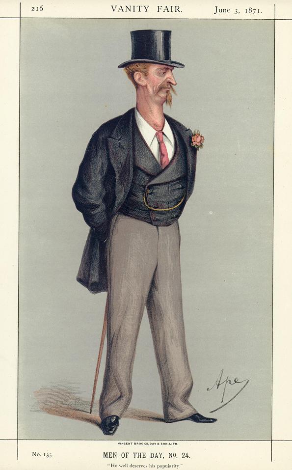 Vanity Fair, Captain Eyre Shaw, 1871