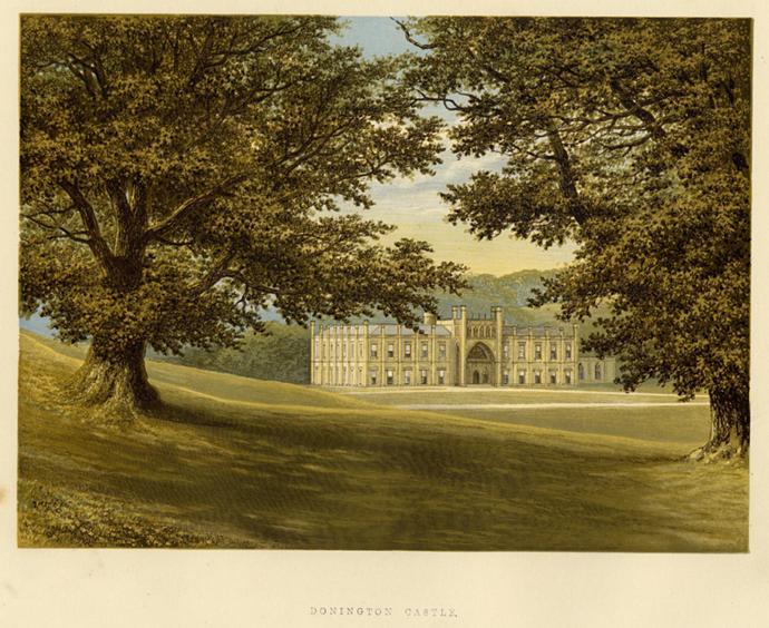 Leicestershire, Donington Castle, 1880