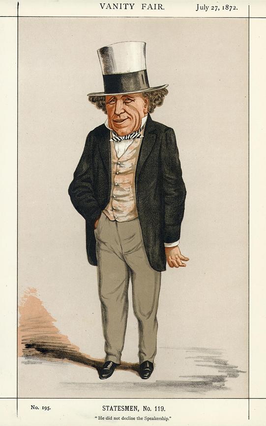 Vanity Fair, Edward Pleydell Bouverie MP, 1872