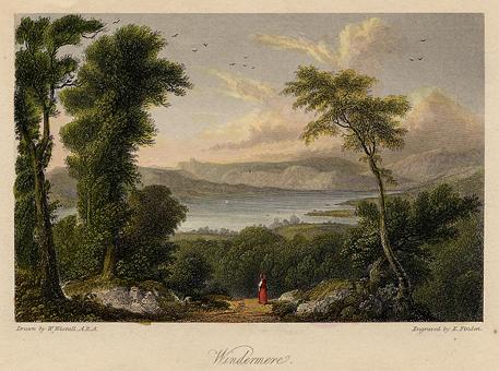 Westmoreland, Windermere, 1845