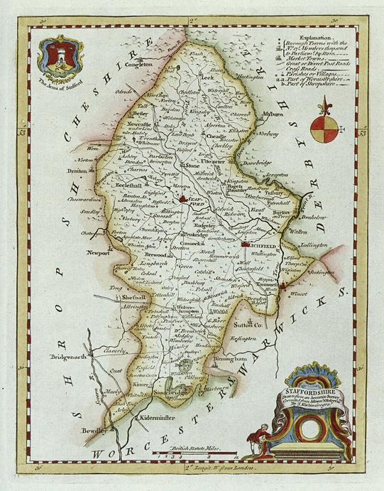 Staffordshire, Kitchin/Hogg, 1786