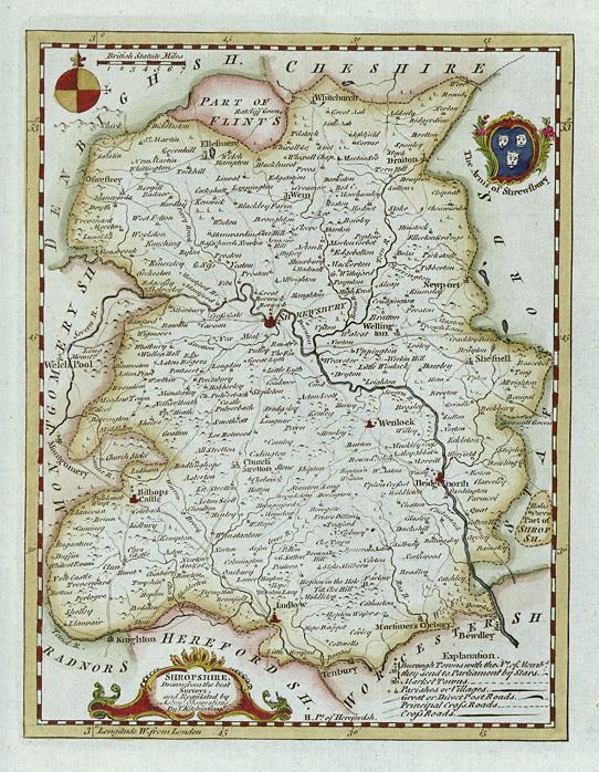 Shropshire, Kitchin/Hogg, 1786