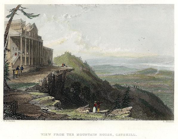 USA, Mountain House, Catskill, 1839