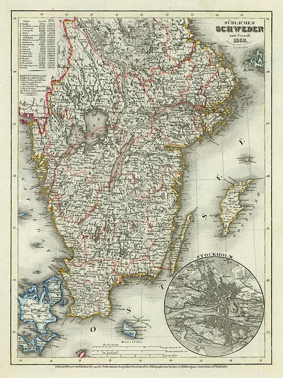 Sweden (southern), 1860