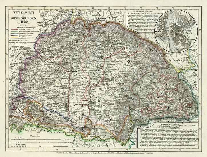 Hungary & Slovakia, 1860