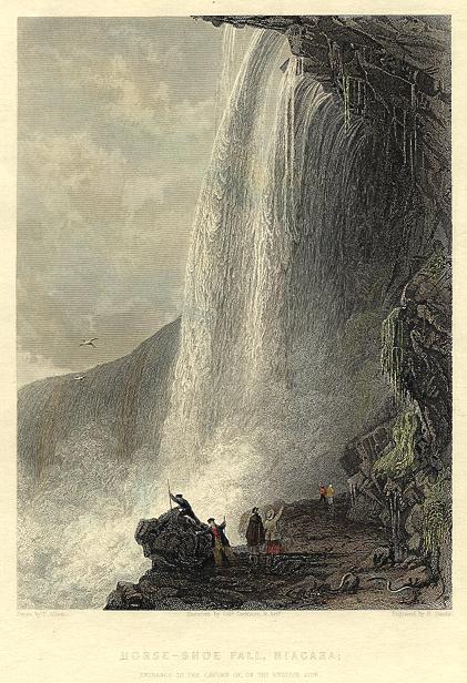 USA, Niagara - Horse Shoe Fall, 1863