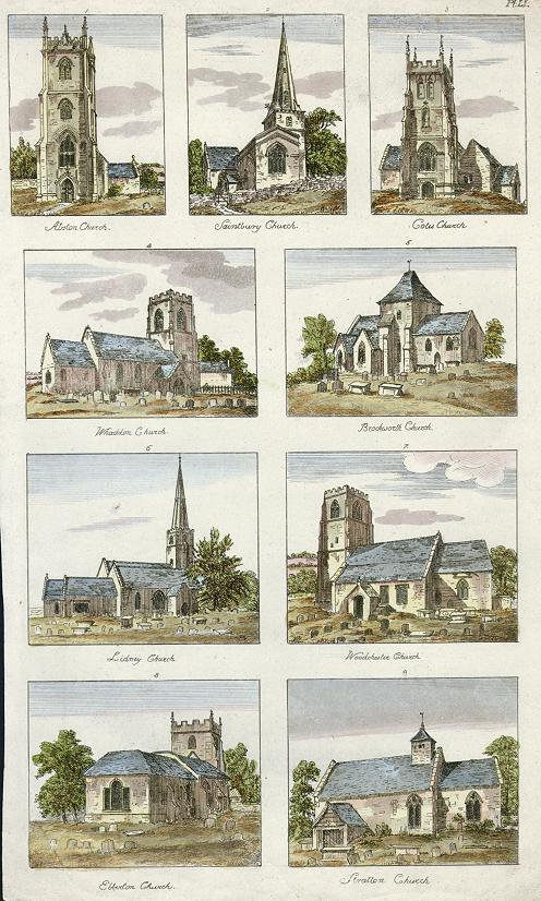 Gloucestershire Churches, 1800