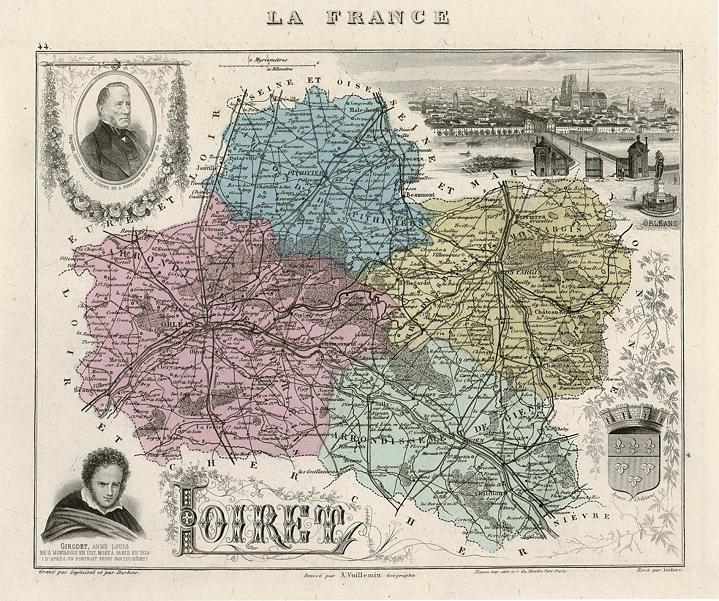 France, Loiret, 1884