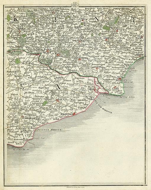 Sussex & Kent, 1794