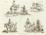 Butchers, by William Henry Pyne, 1802