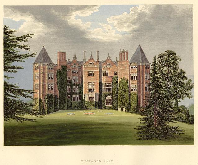 Worcestershire, Westwood Park, 1880