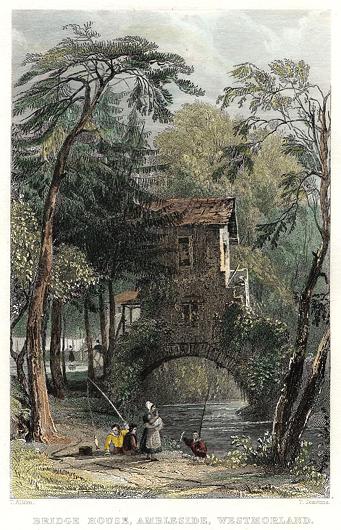 Westmoreland, Bridge House at Ambleside, 1833