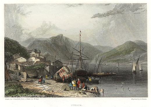 Greece, Ithaka, 1836