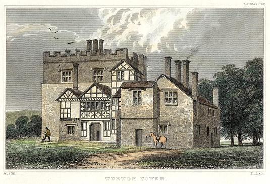 Lancashire, Turton Tower, 1836