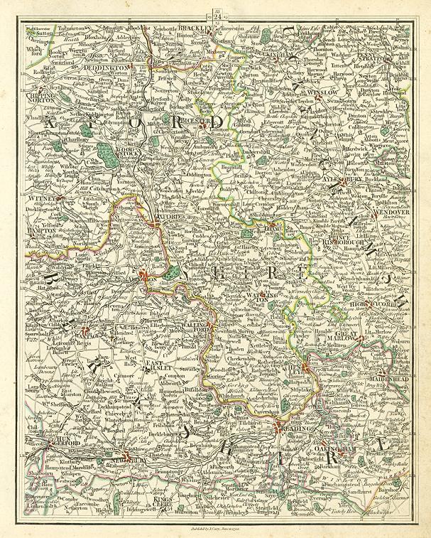 Oxfordshire, Buckingham & Berkshire, 1794