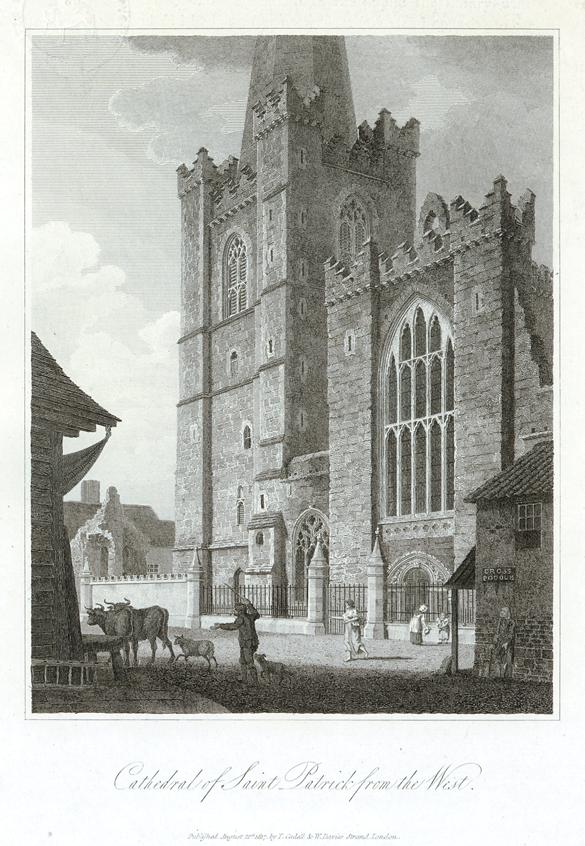 Ireland, Dublin, Cathedral of Saint Patrick, 1818