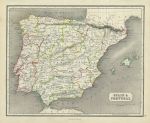 Spain & Portugal, 1846