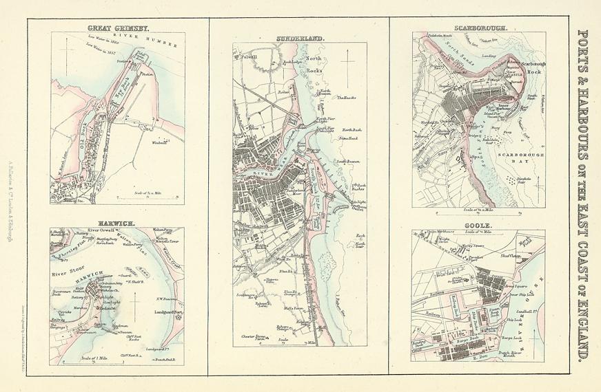 England, East Coast Ports, 1866