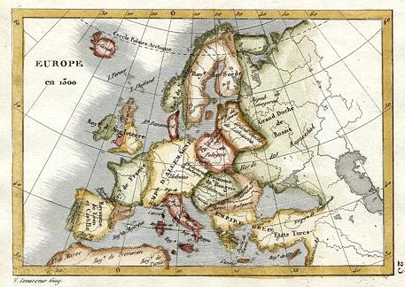 Europe in 1300, 1830