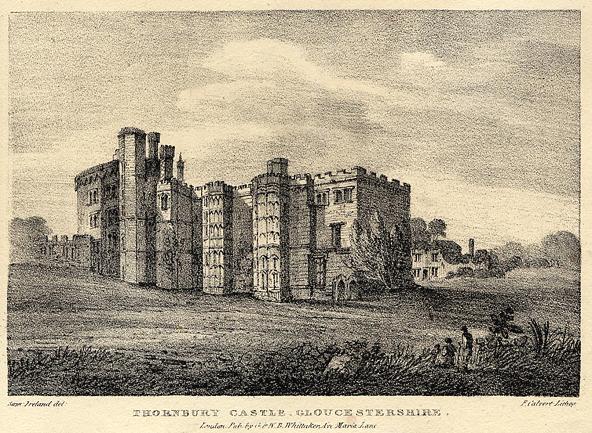 Gloucestershire, Thornbury Castle, 1824