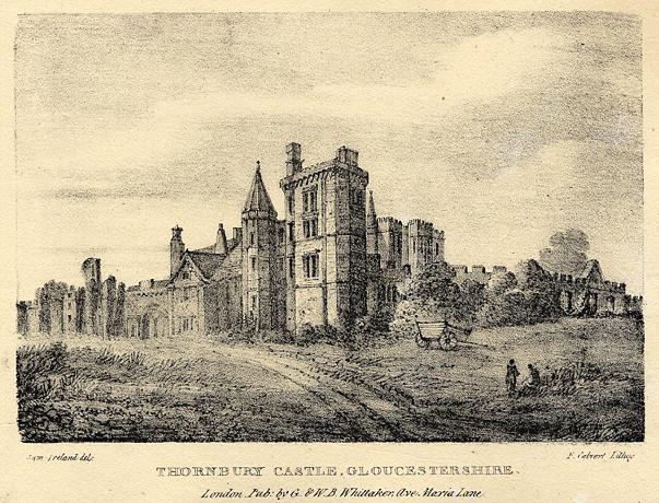 Gloucestershire, Thornbury Castle, 1824